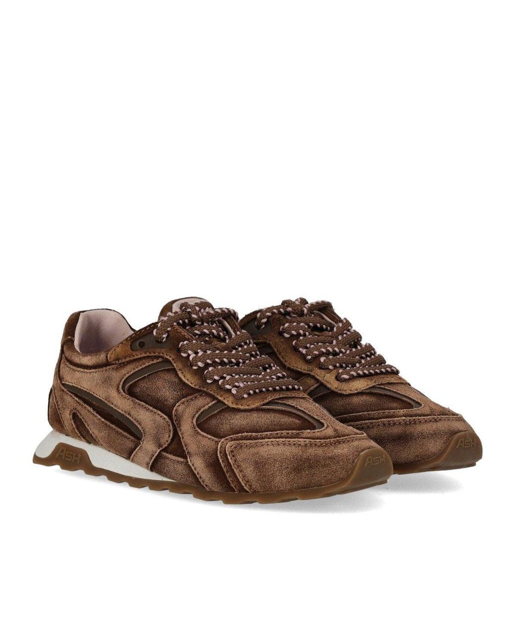 Ash Brown Kasar Suede Brauner Sneaker