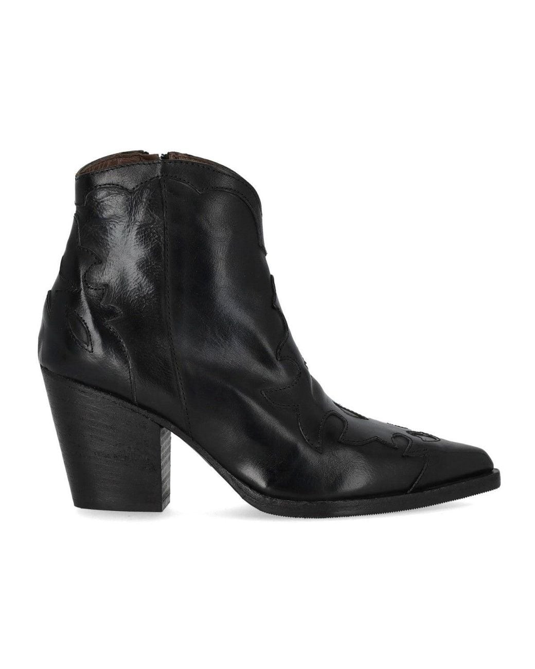Duccio Del Duca Black Ankle Boot