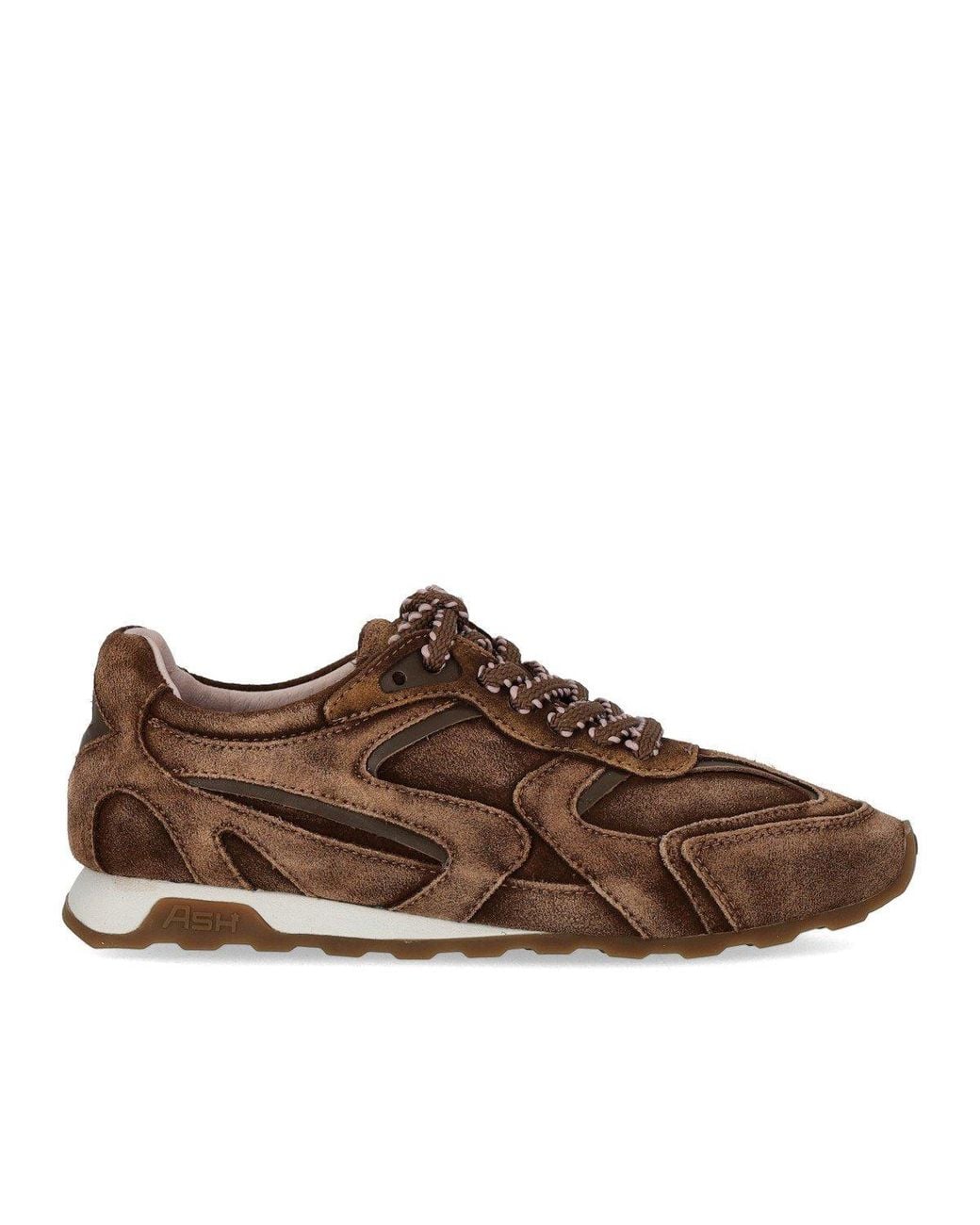Ash Brown Kasar Suede Brauner Sneaker