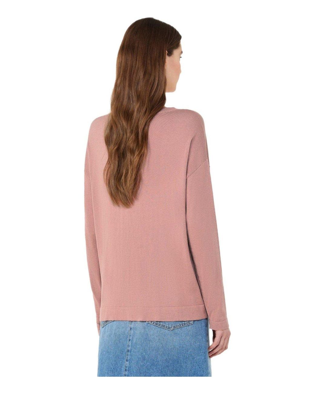 Weekend by Maxmara Pink Lepre Pullover