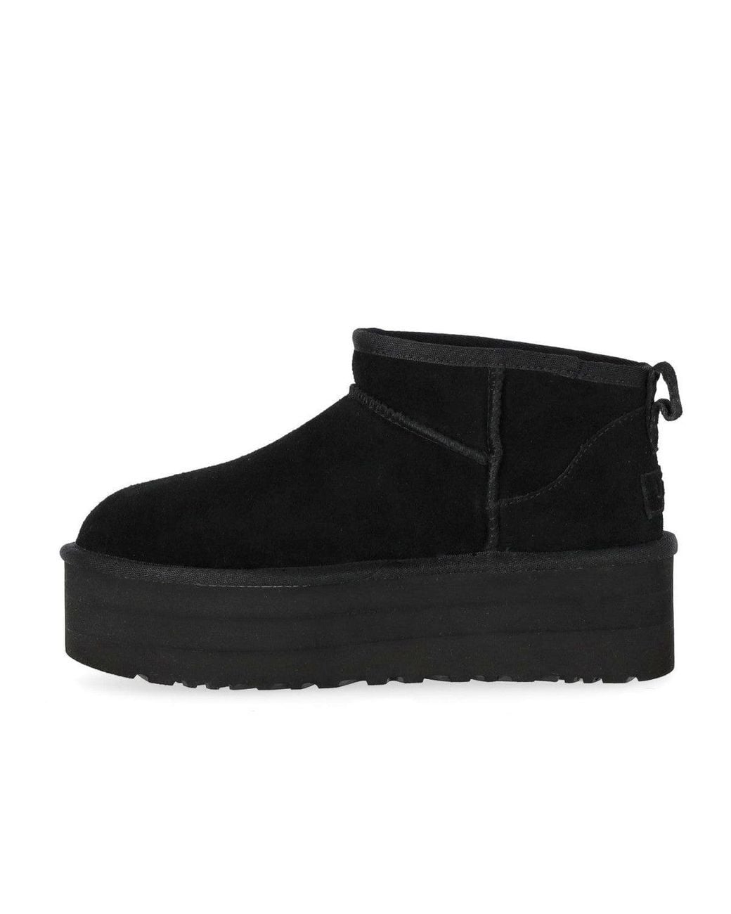 Ugg Black Boot Classic Ultra Mini Platform