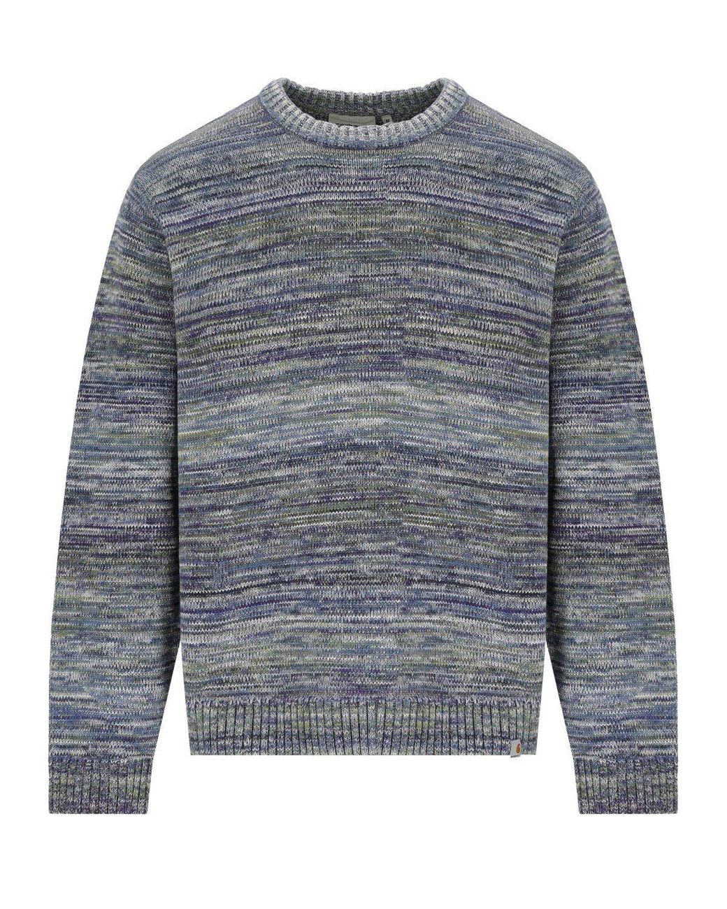 Carhartt Gray Keenan Crewneck Pullover for men
