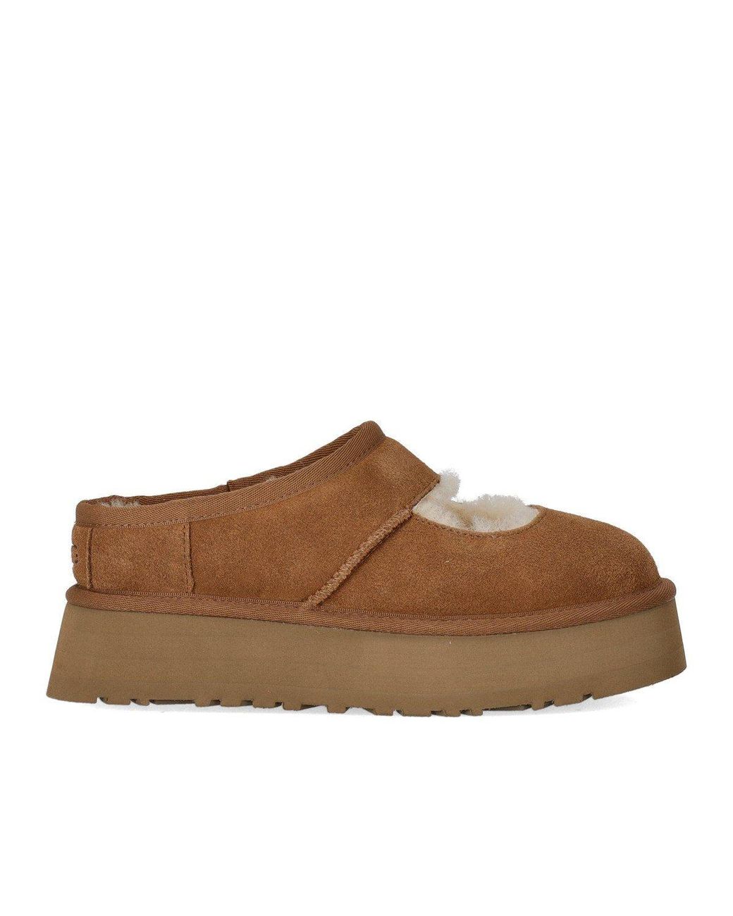 Ugg Brown Bea Chestnut Mary Jane Shoe