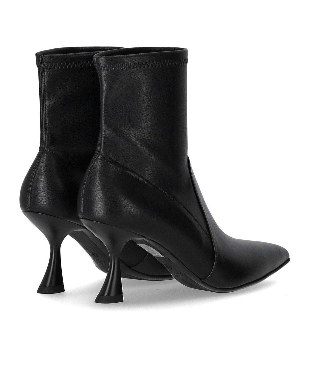 Sergio Levantesi Black Junny Heeled Ankle Boot