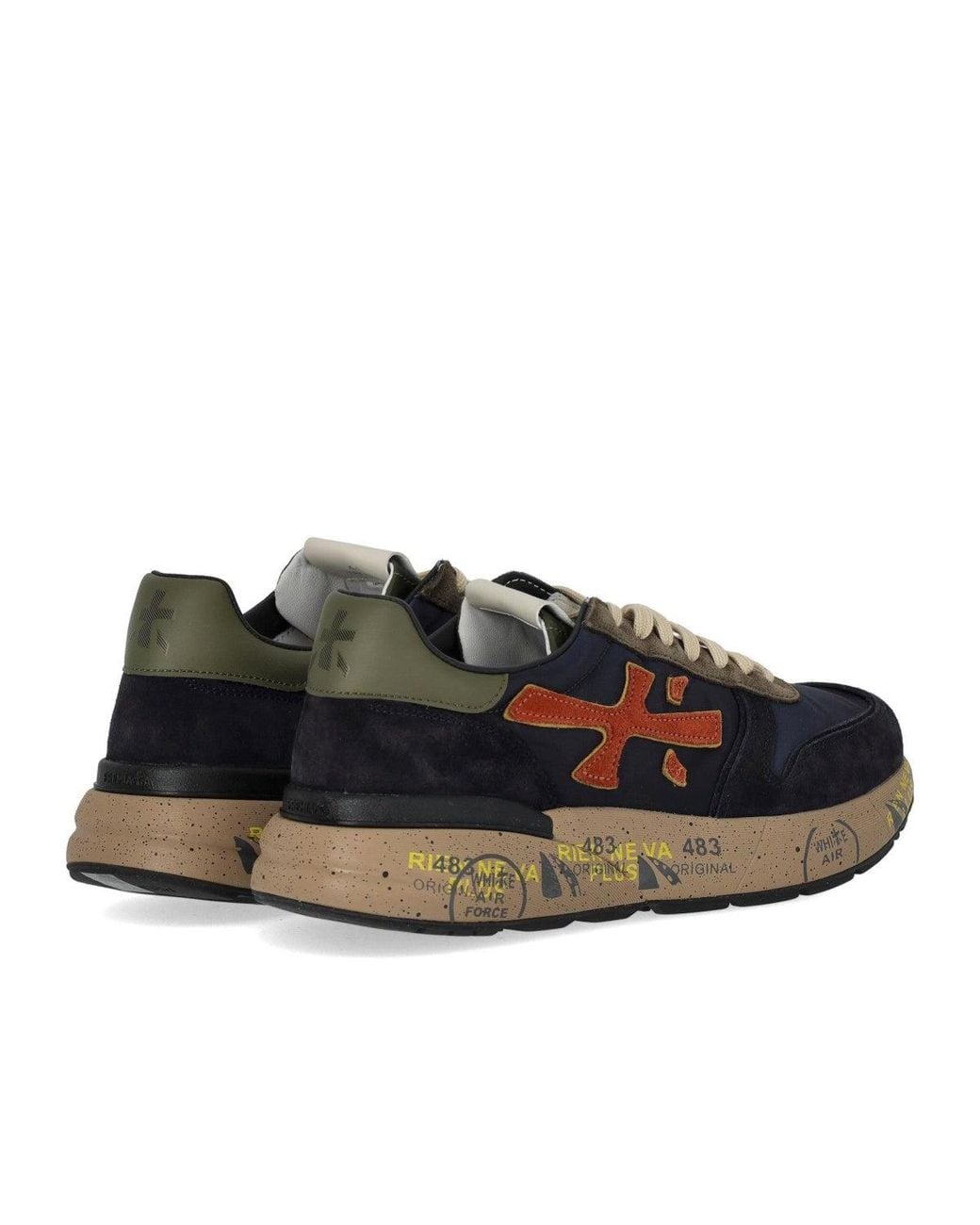 Premiata Black Sneaker Mick7721 for men