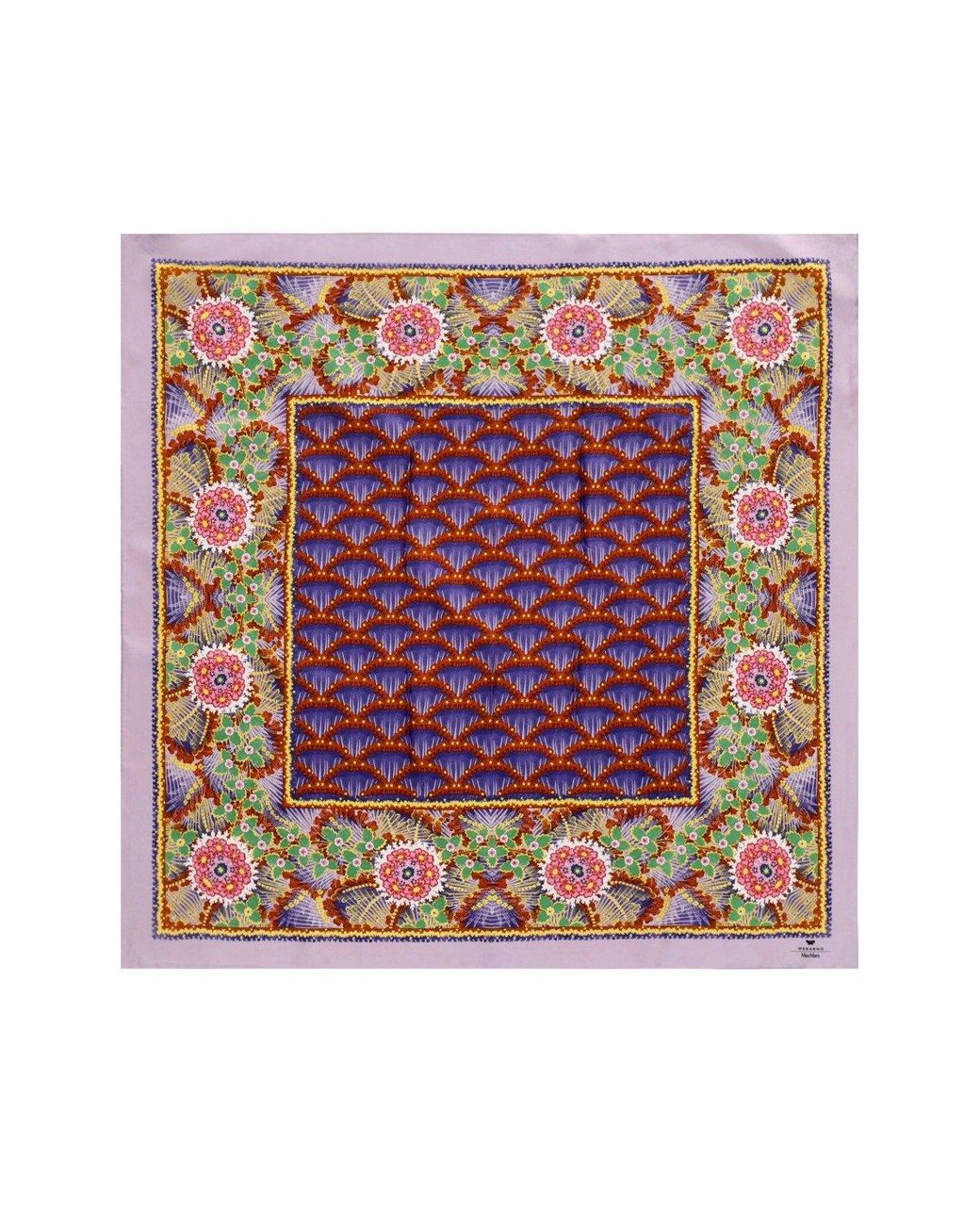 Weekend by Maxmara Pink Onesta Foulard Scarf