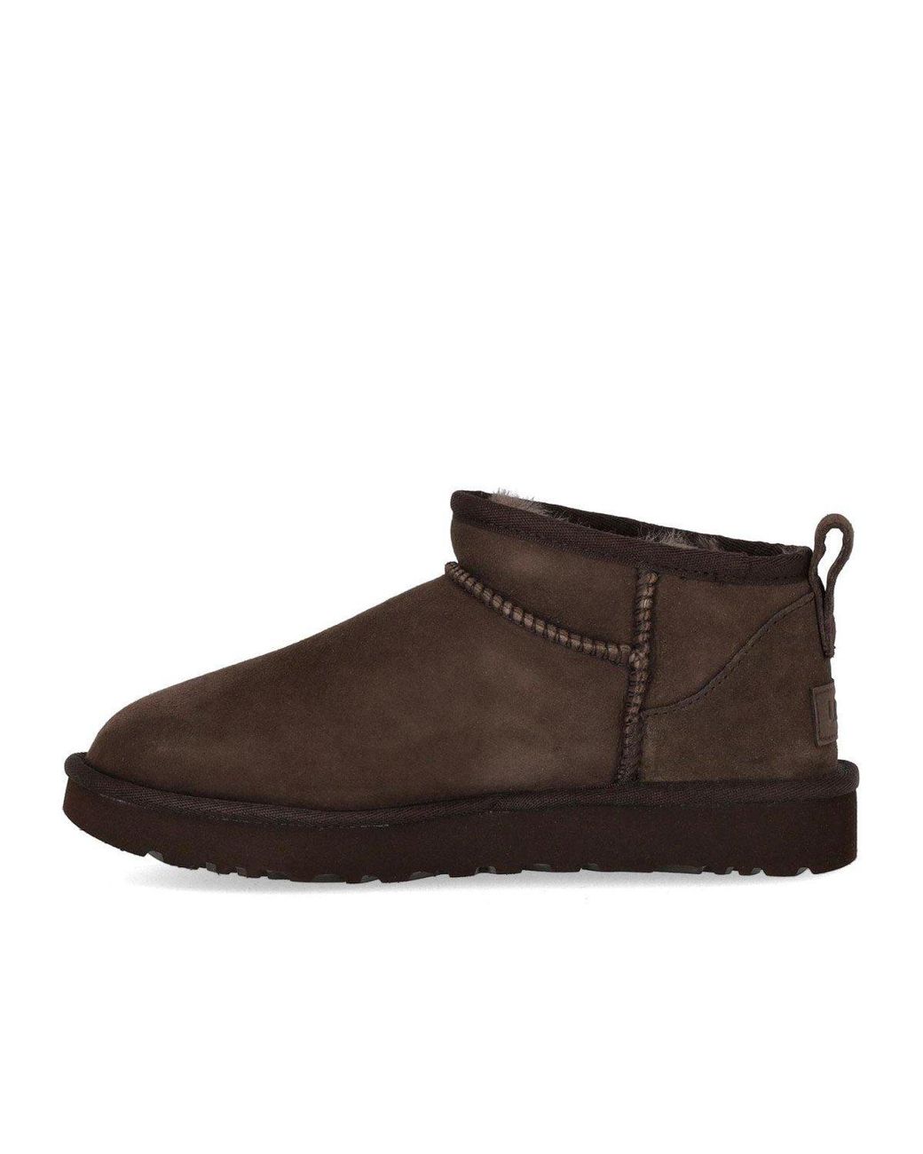 Ugg Brown Classic Ultra Mini Dust Cocoa Boot
