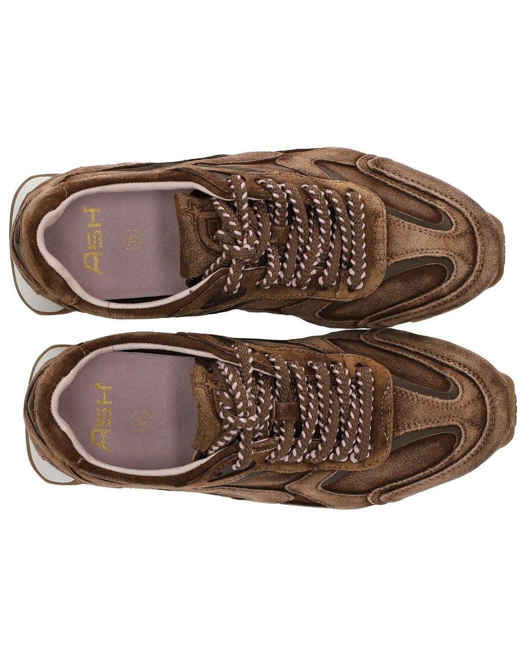 Ash Brown Kasar Suede Brauner Sneaker