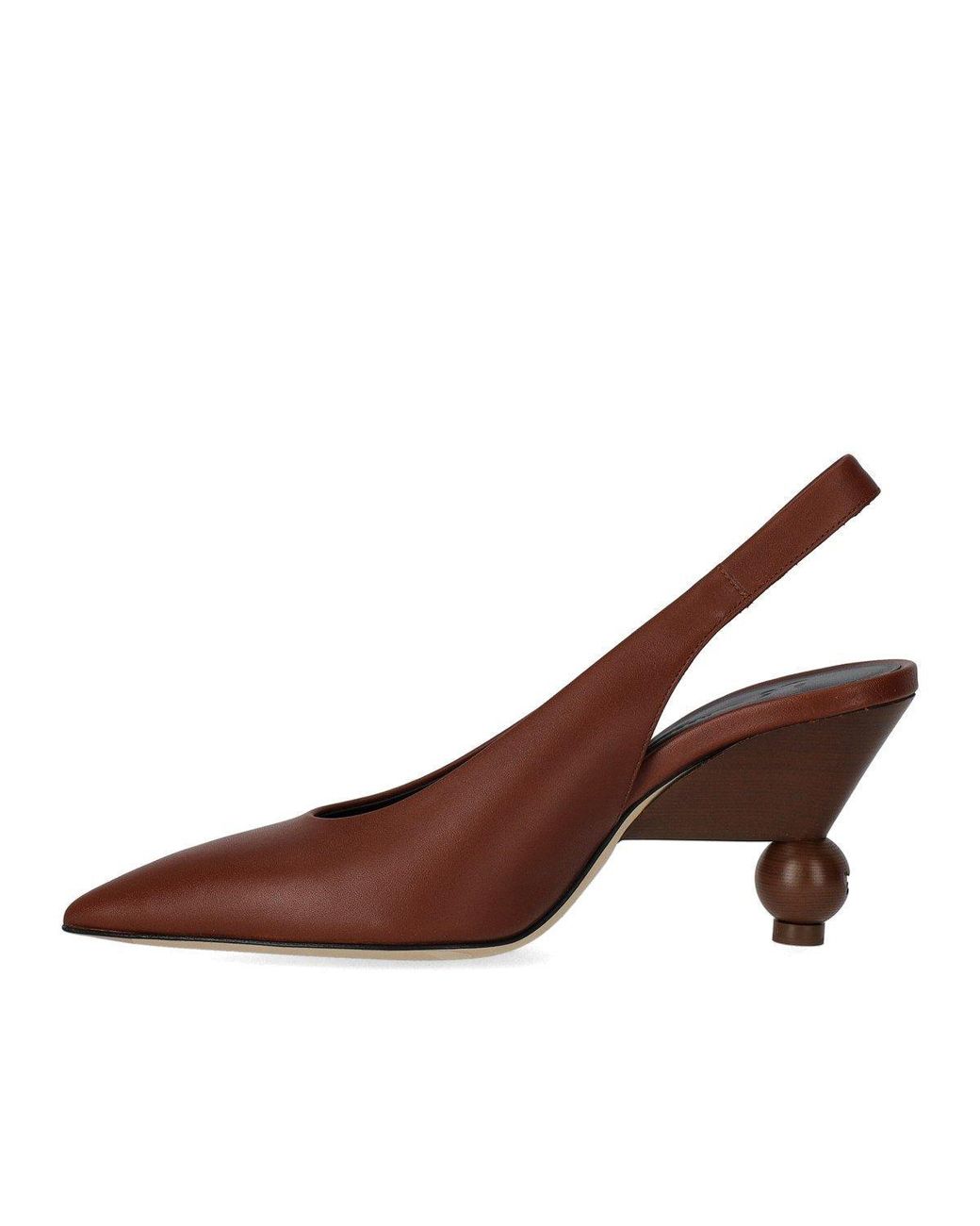 Weekend by Maxmara Brown Arito Slingback Pump