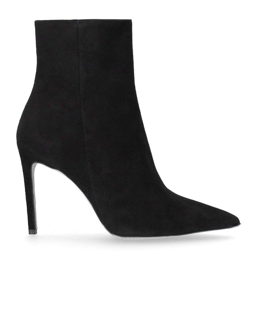 NCUB Black Mil Heeled Ankle Boot