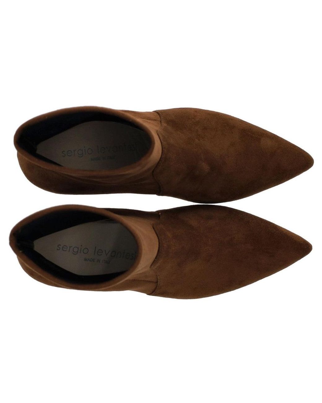 Sergio Levantesi Brown Janet Suede Ankle Boot