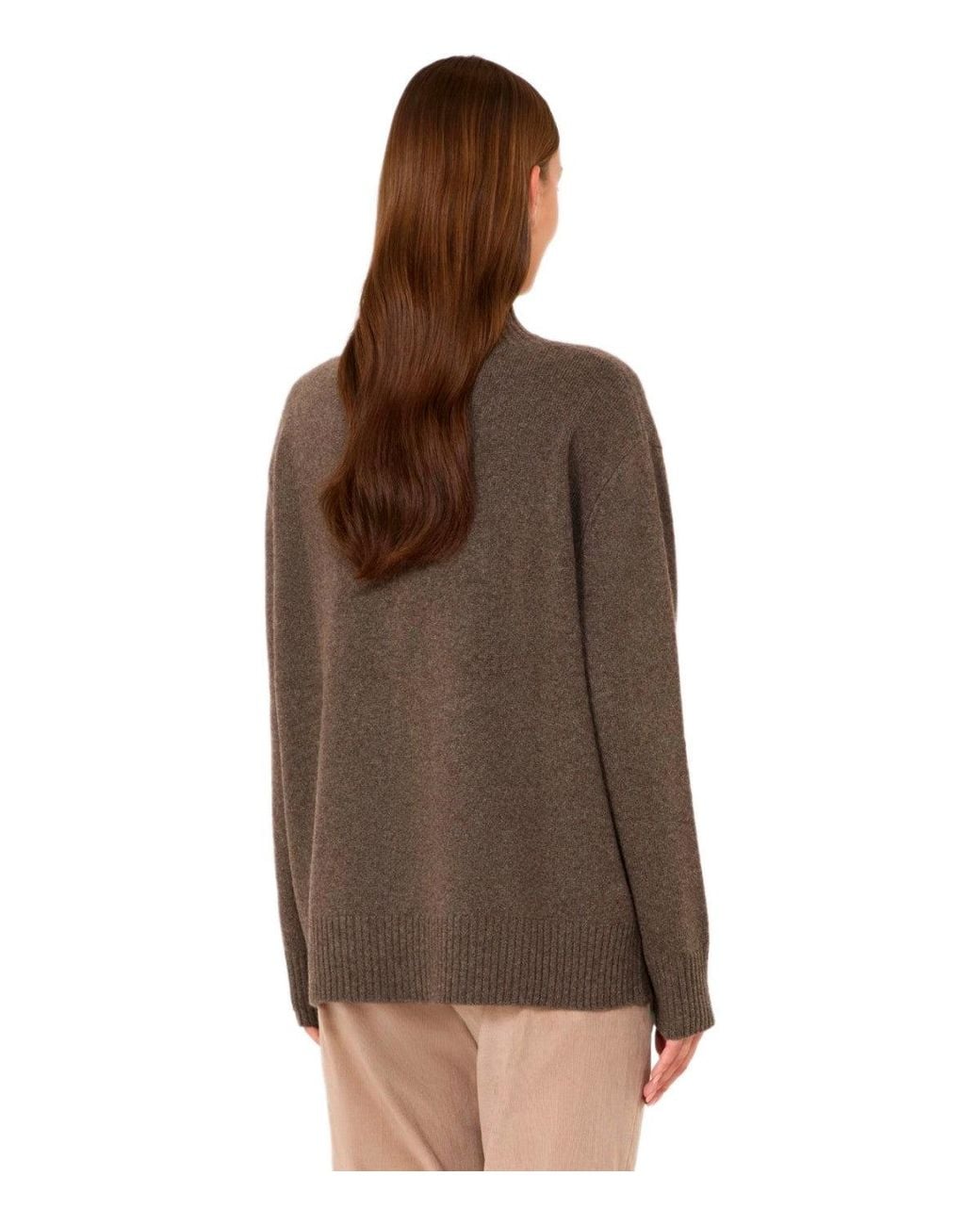 Weekend by Maxmara Gray Sweater Elegia