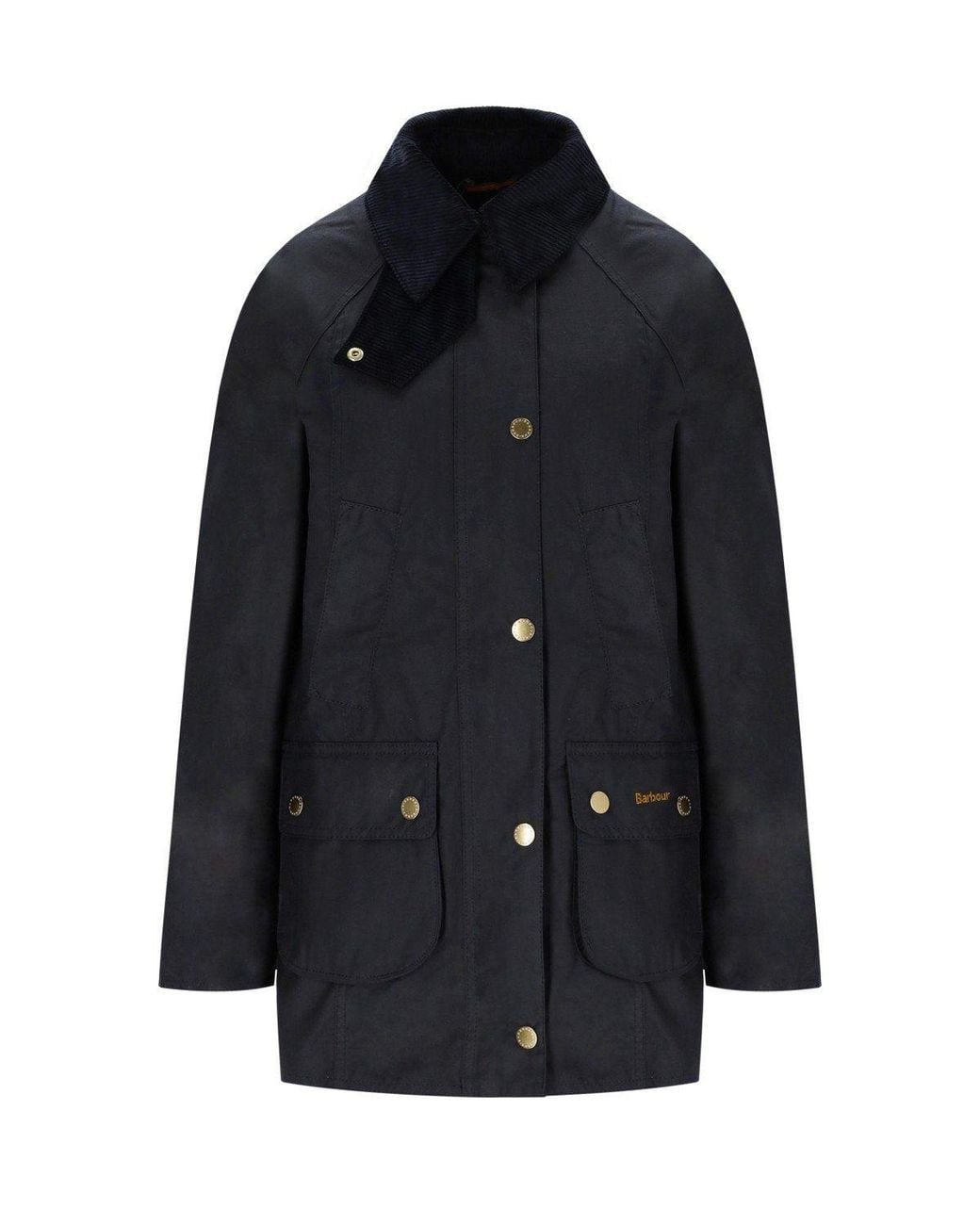 Barbour Black Modern Beadnell Wax Jacket