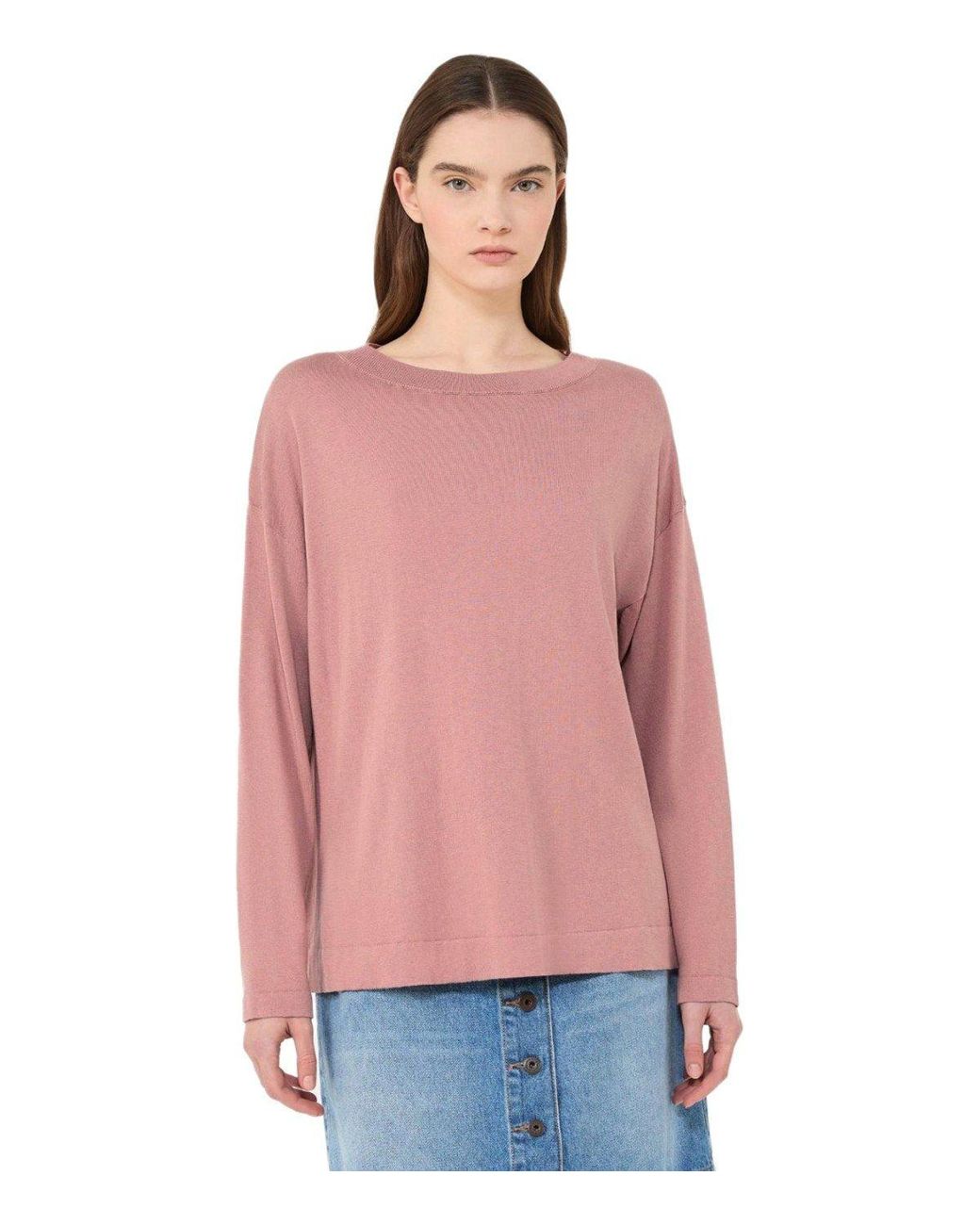 Weekend by Maxmara Pink Lepre Pullover