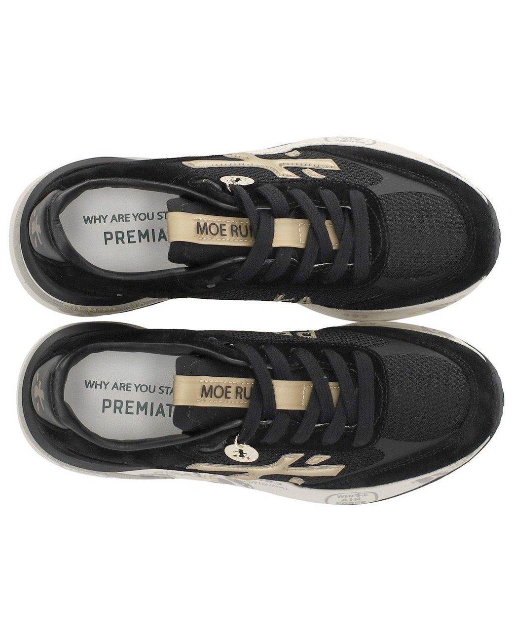 Premiata Black Moerund 7799 Sneaker