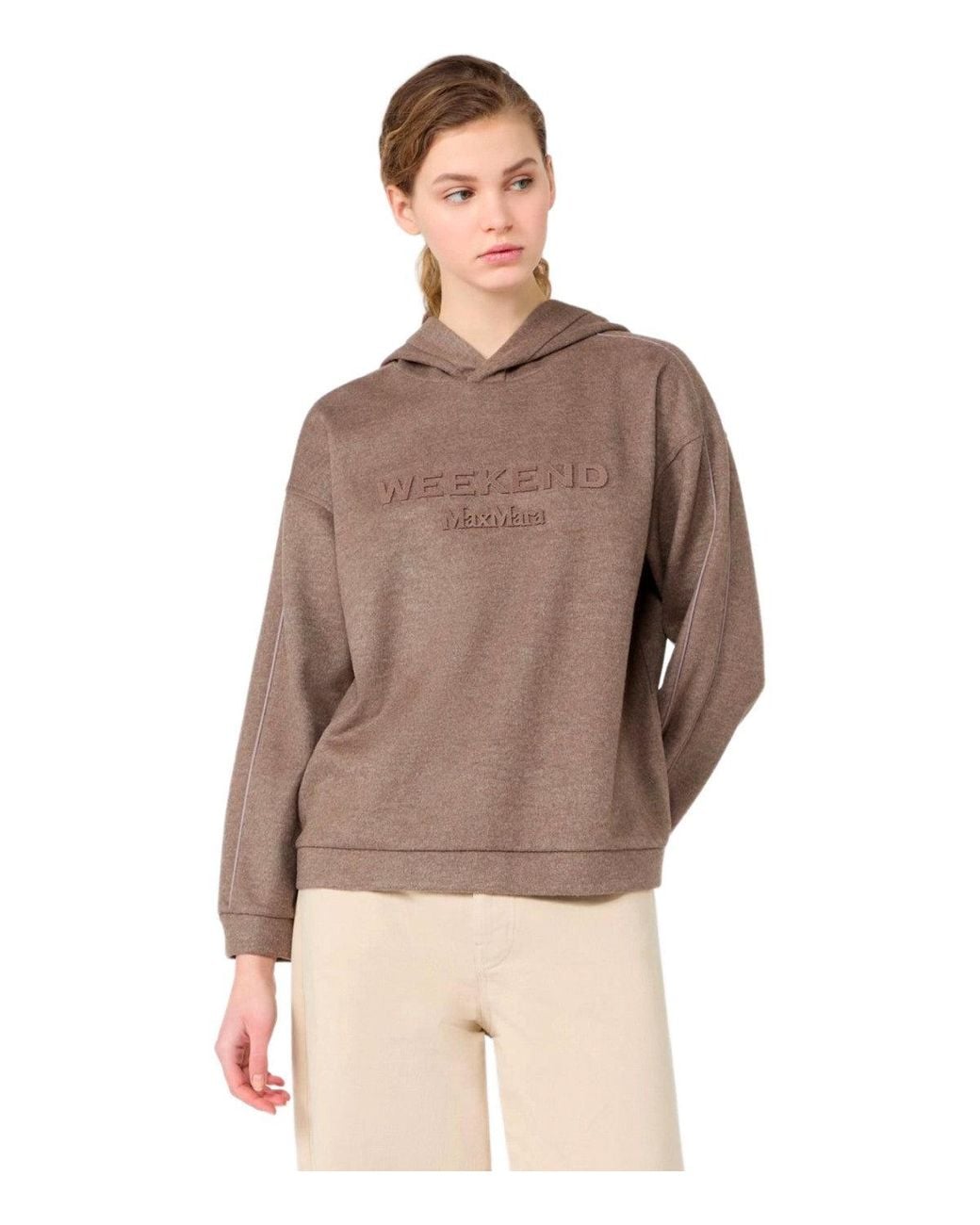 Weekend by Maxmara Brown Vetrino Sweatshirt