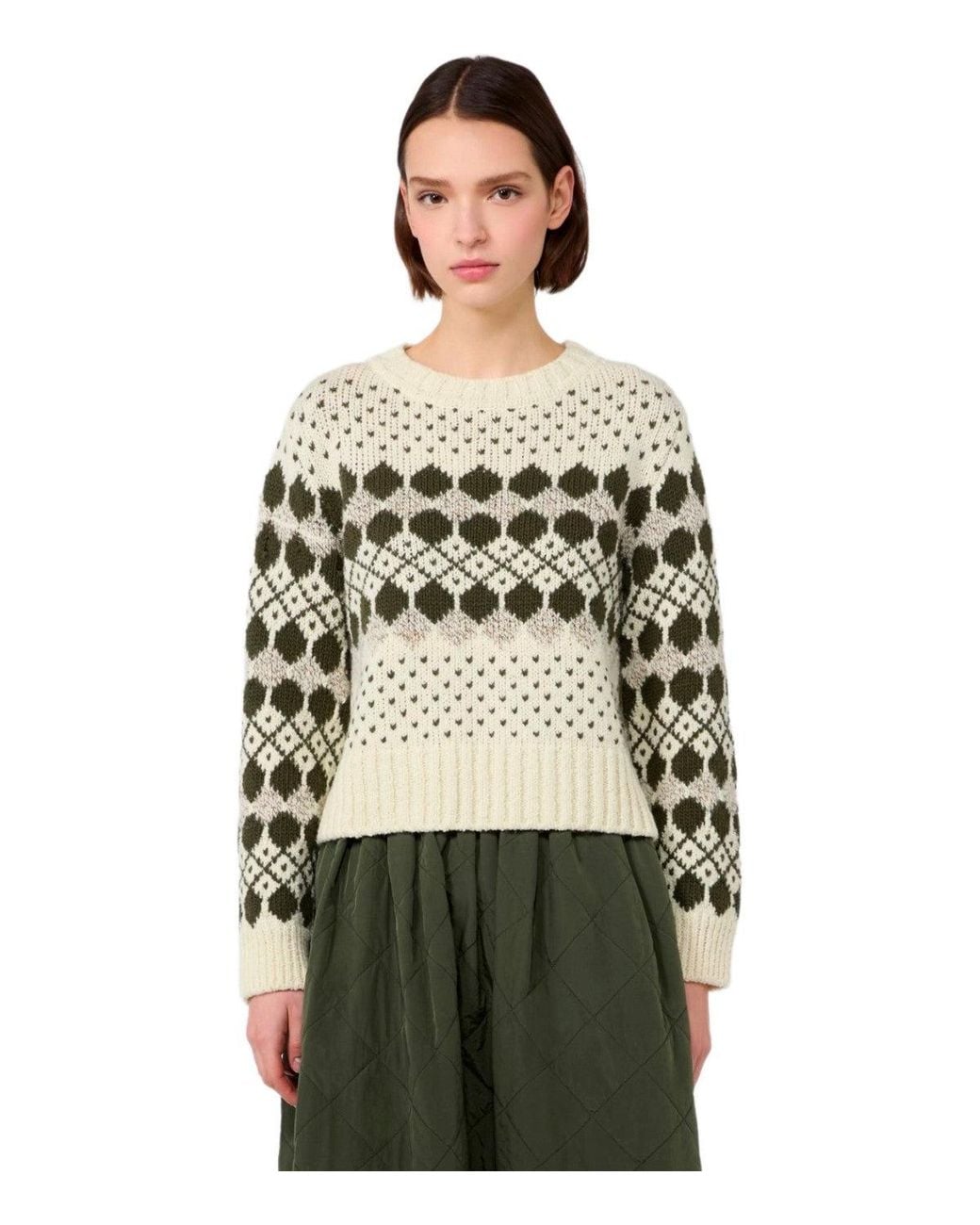 Weekend by Maxmara Natural Sweater Ranch