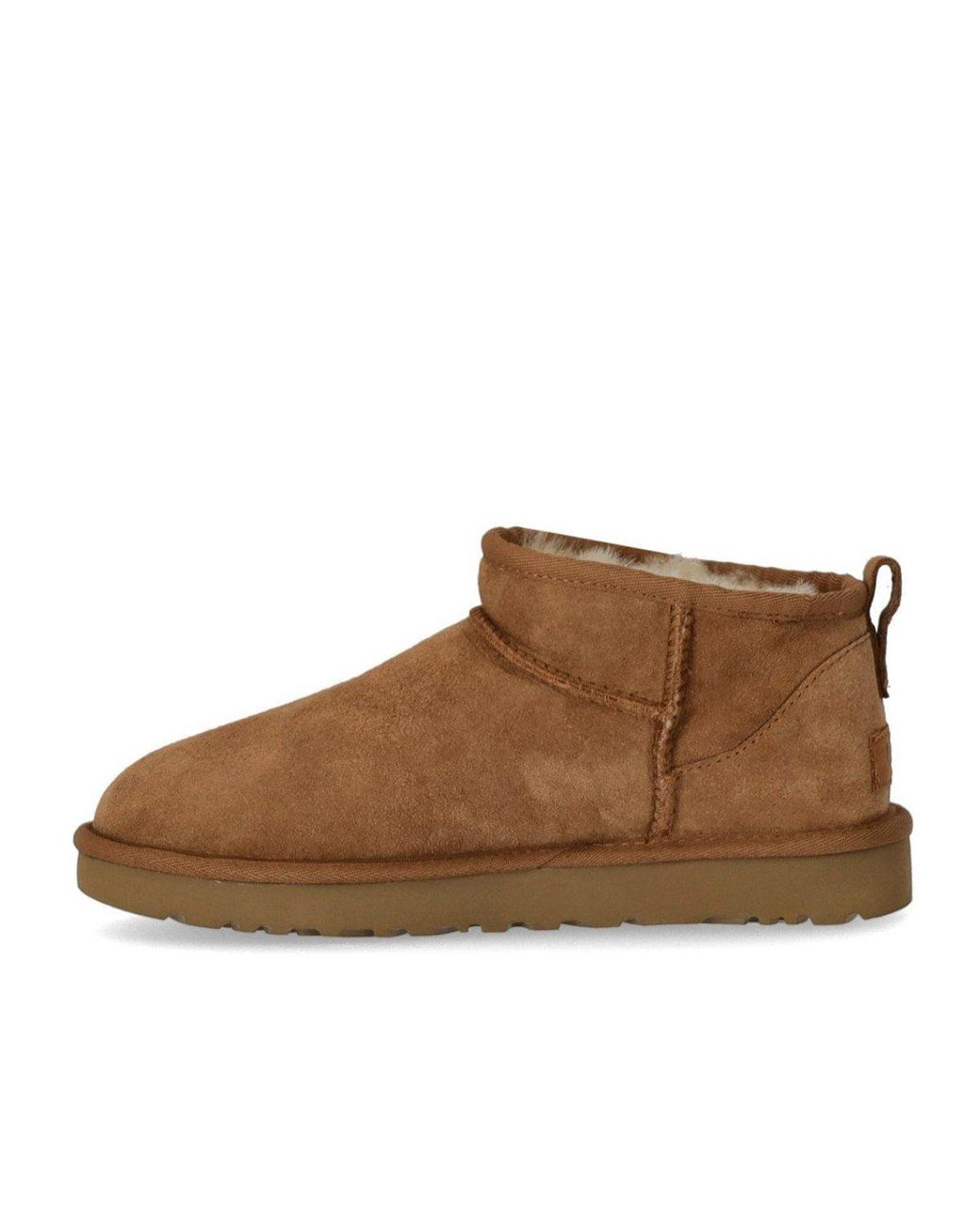 Ugg Brown Classic Ultra Mini Chestnut Ankle Boot