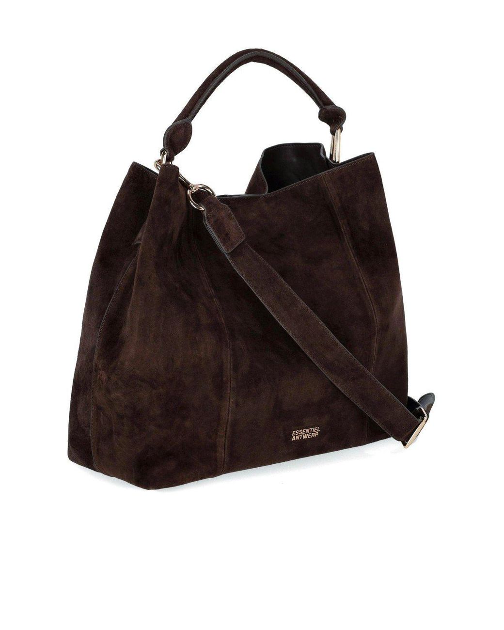 Essentiel Antwerp Brown Kroon Shoulder Bag