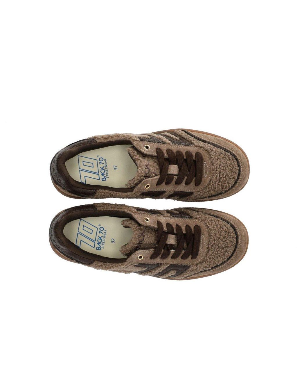 Back70 Brown Teddy Taupe Sneaker