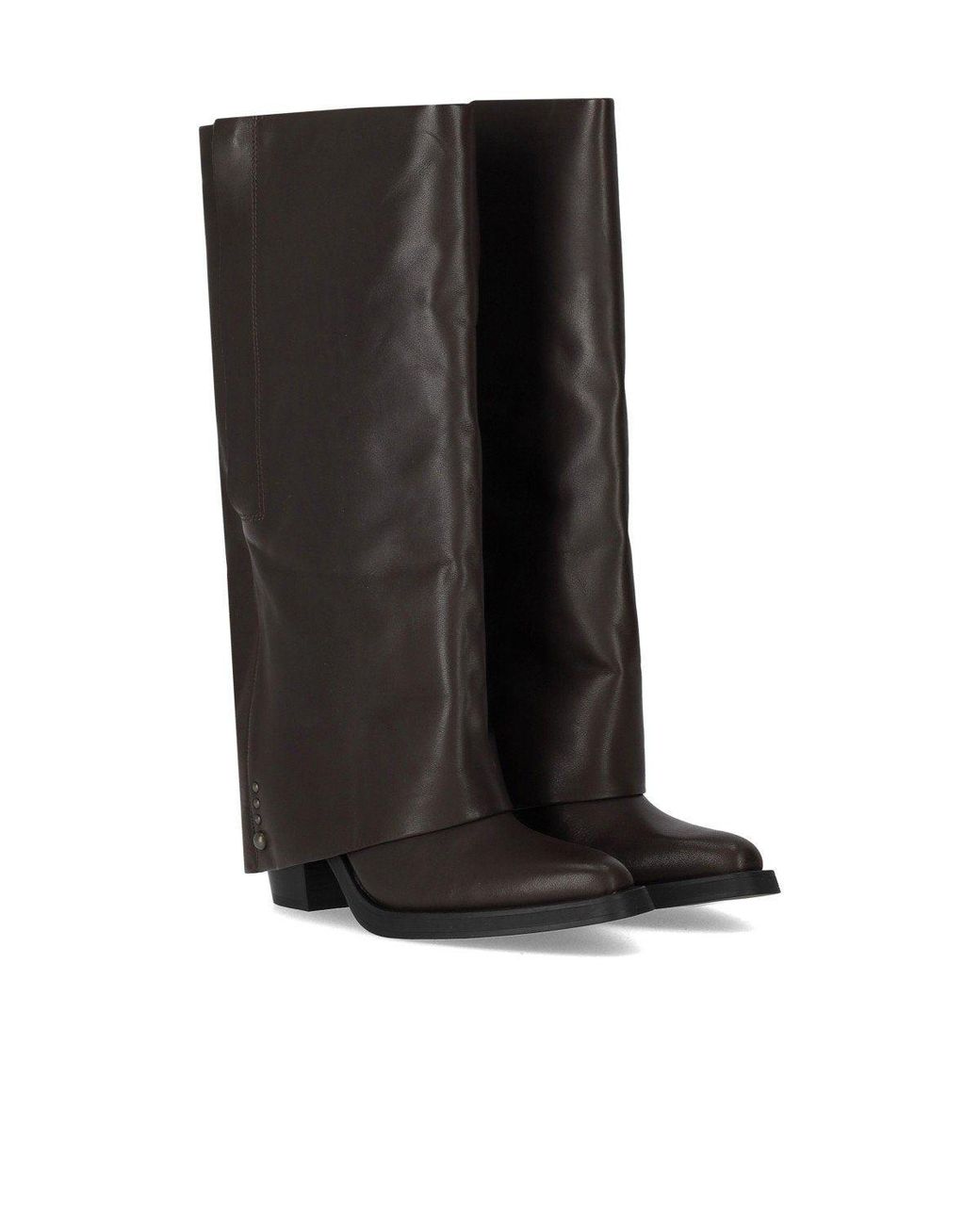 Ash Black Jackson Brauner Stiefel Mit Absatz