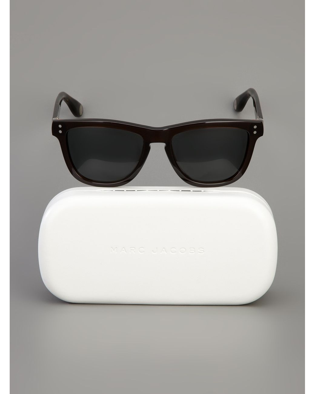 Marc Jacobs Wayfarer Sunglasses in Black for Men | Lyst