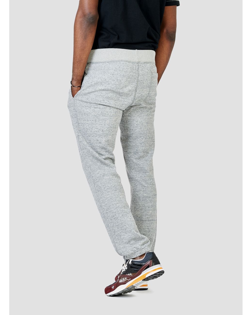 Champion Cotton Classic Sweatpants Heather Grey in Gray for Men 