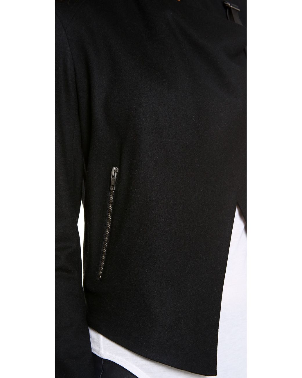 Helmut lang cropped jacket best sale