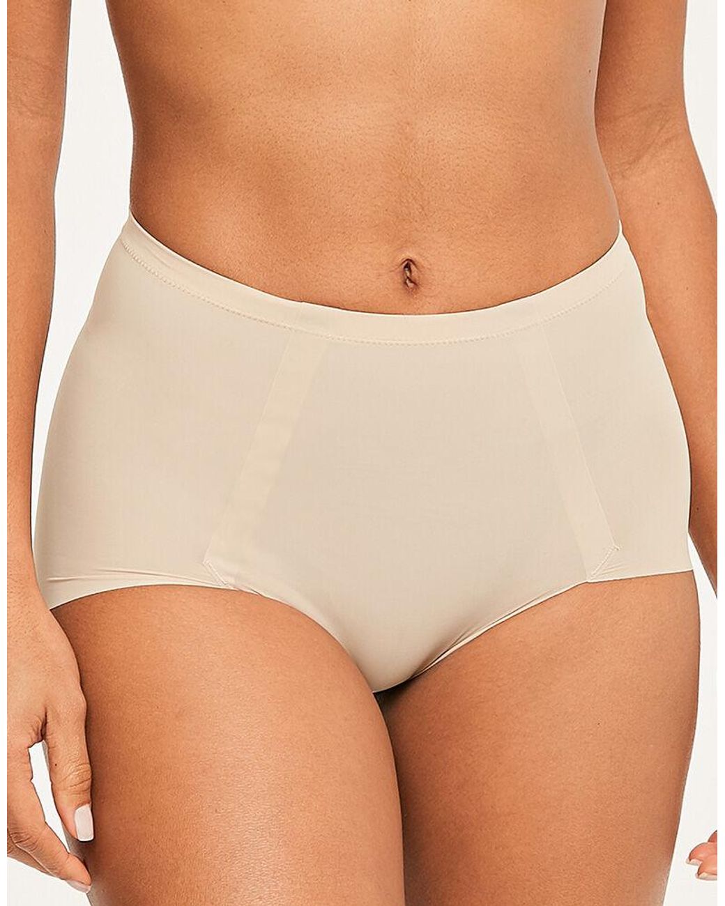 Maidenform Sleek Smoothers 2 Pack Briefs in Nude (Natural) - Lyst