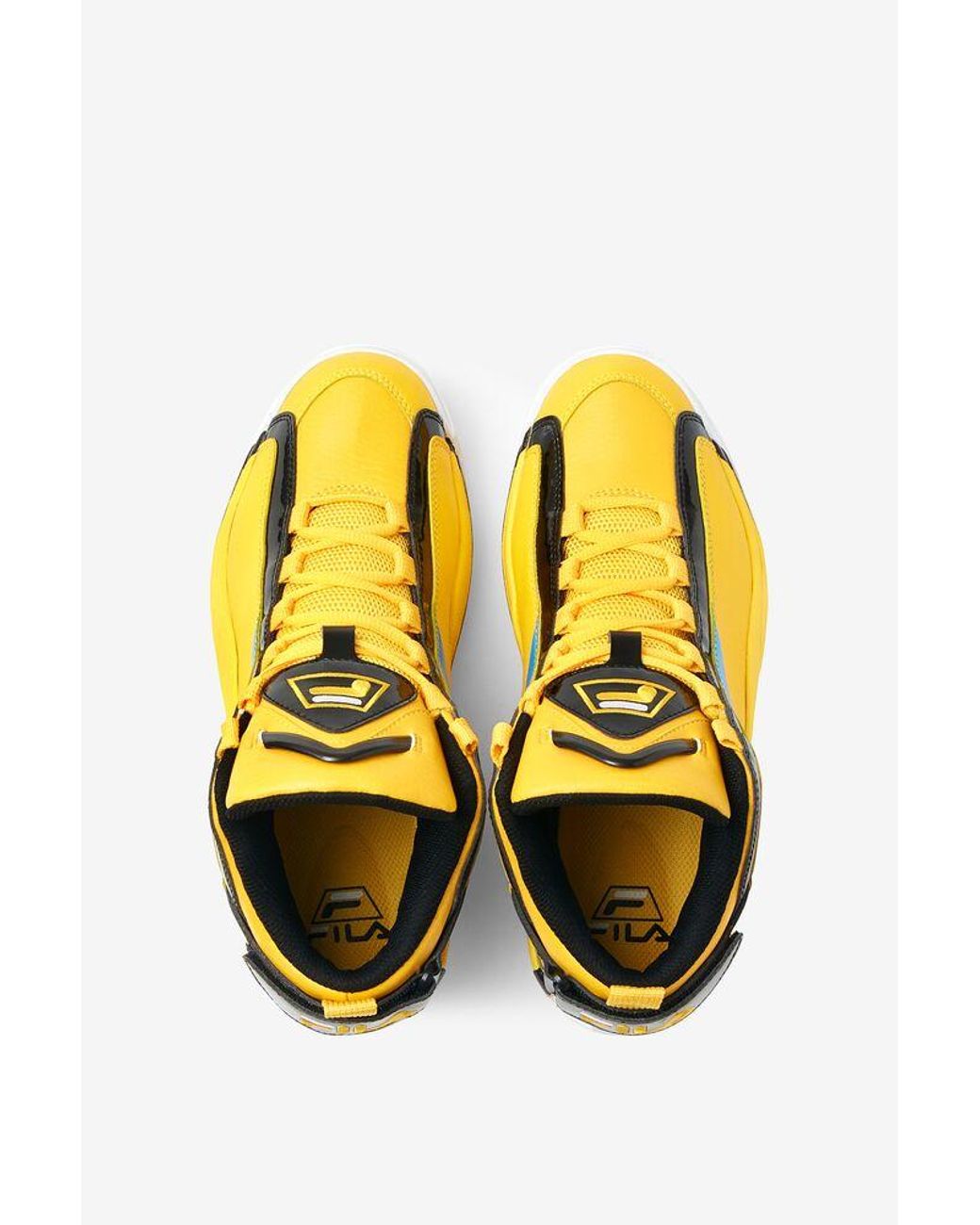 yellow filas mens