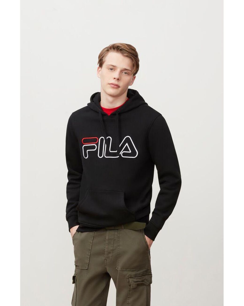fila fuzzy hoodie