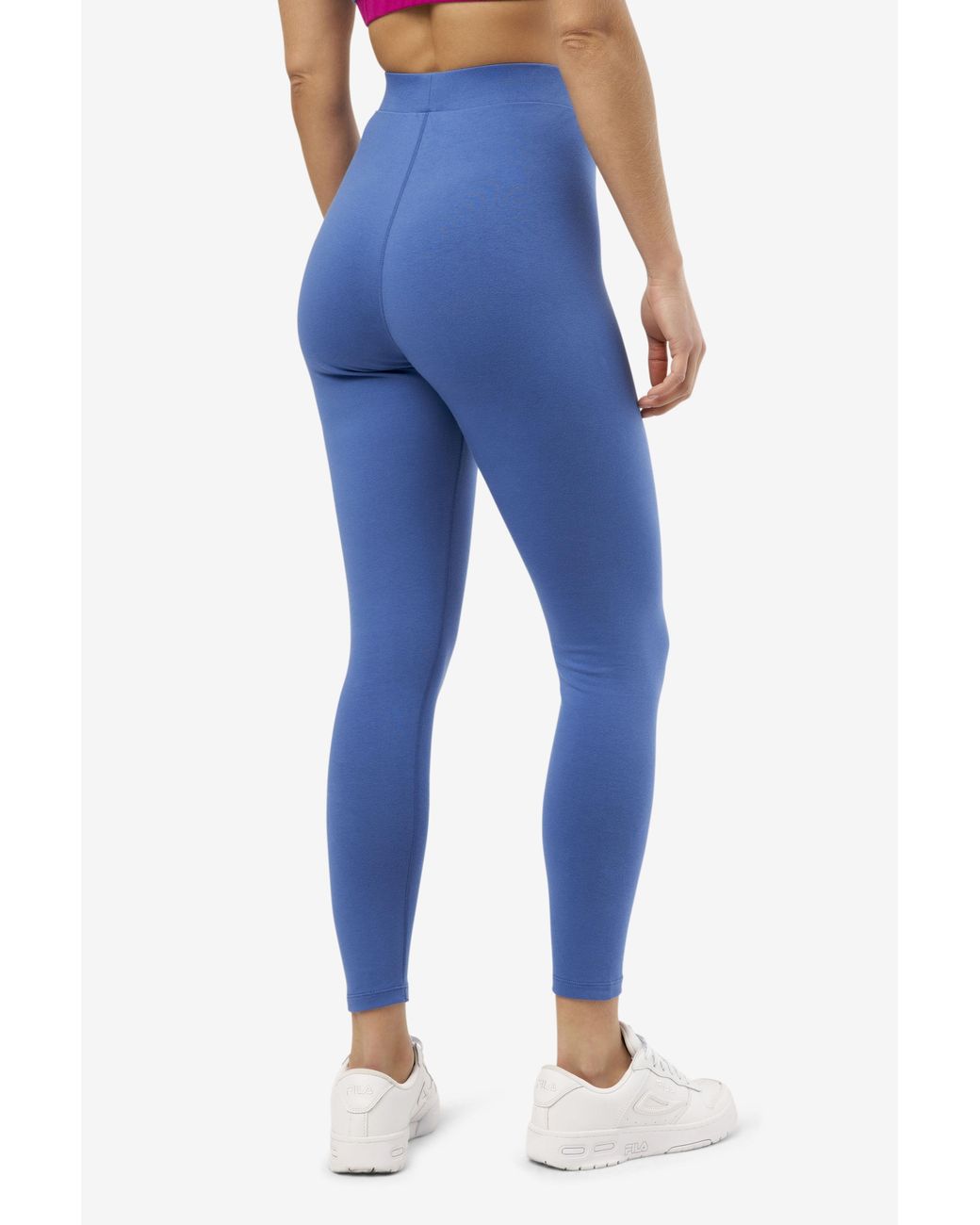 Fila Cotton Elora Legging in Blue | Lyst