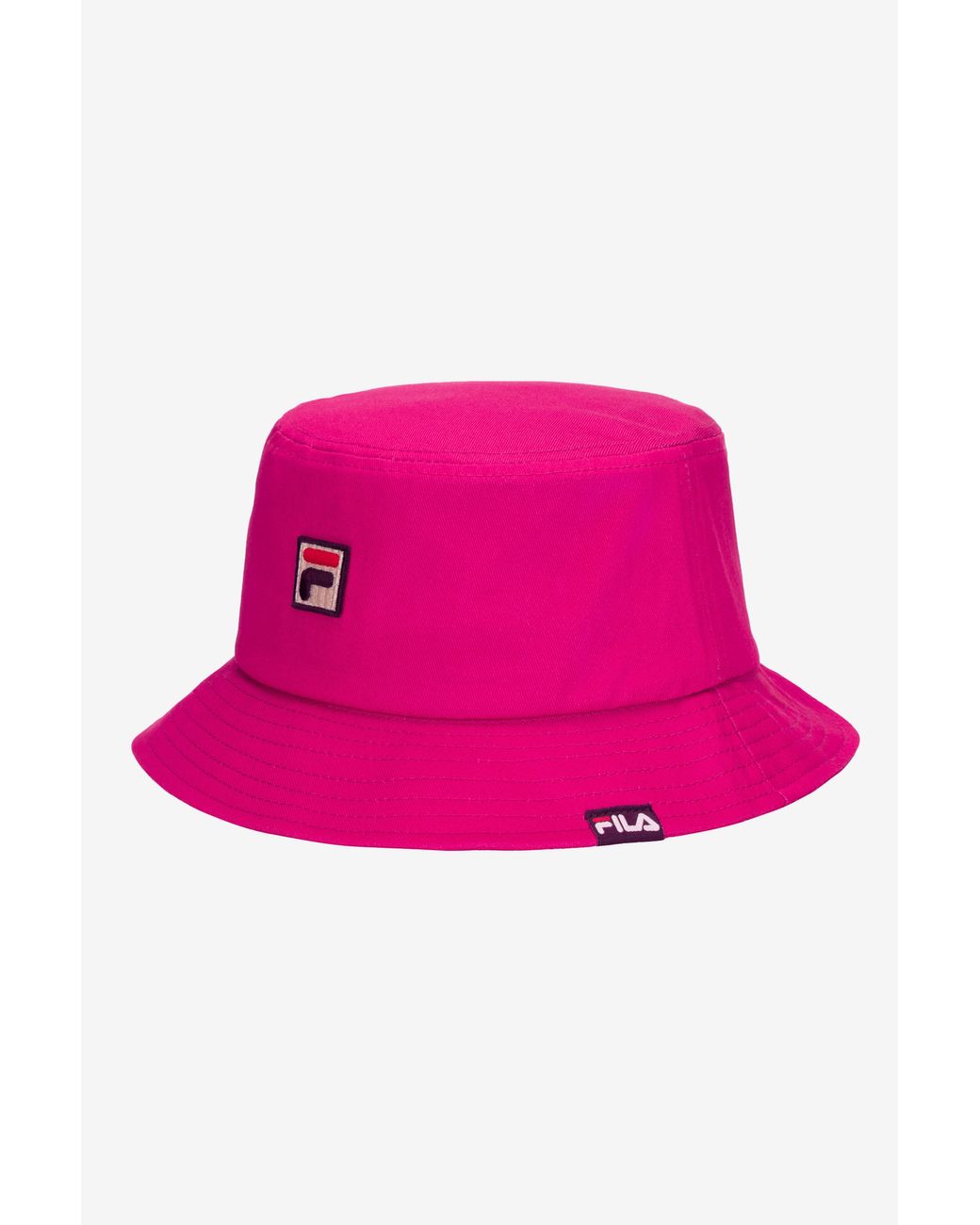 Fila Cotton Heritage Bucket Hat in Pink 