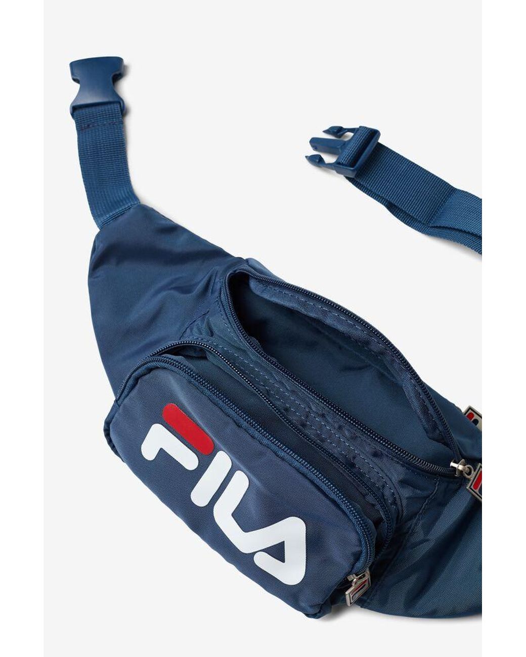 blue fila fanny pack