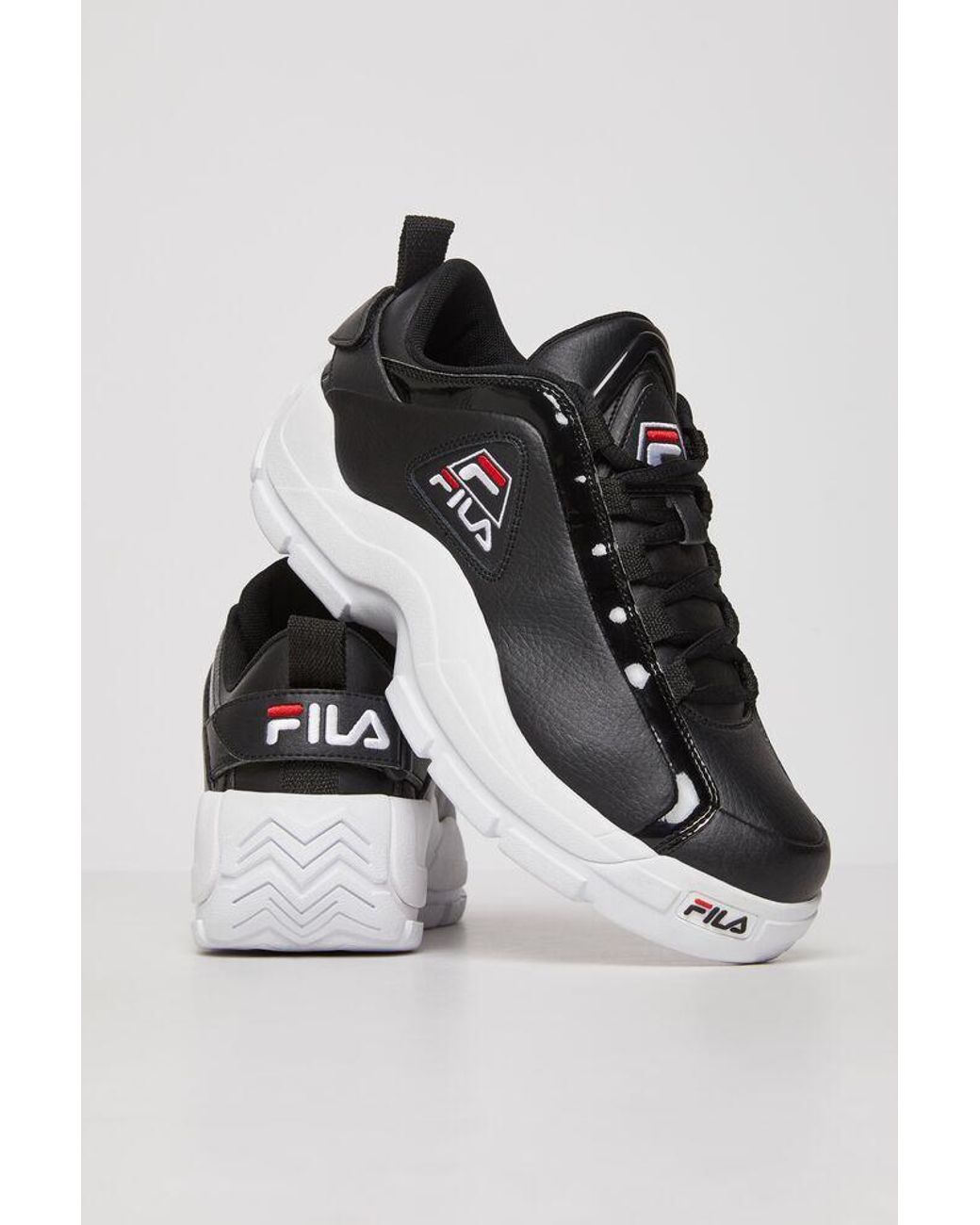 grant hill fila patent leather