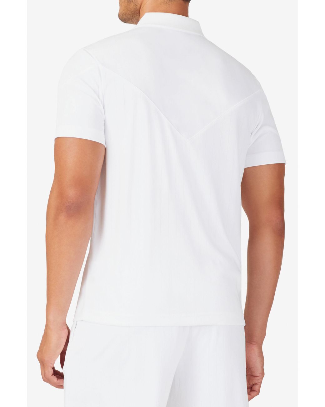 Fila Synthetic White Line Short Sleeve 