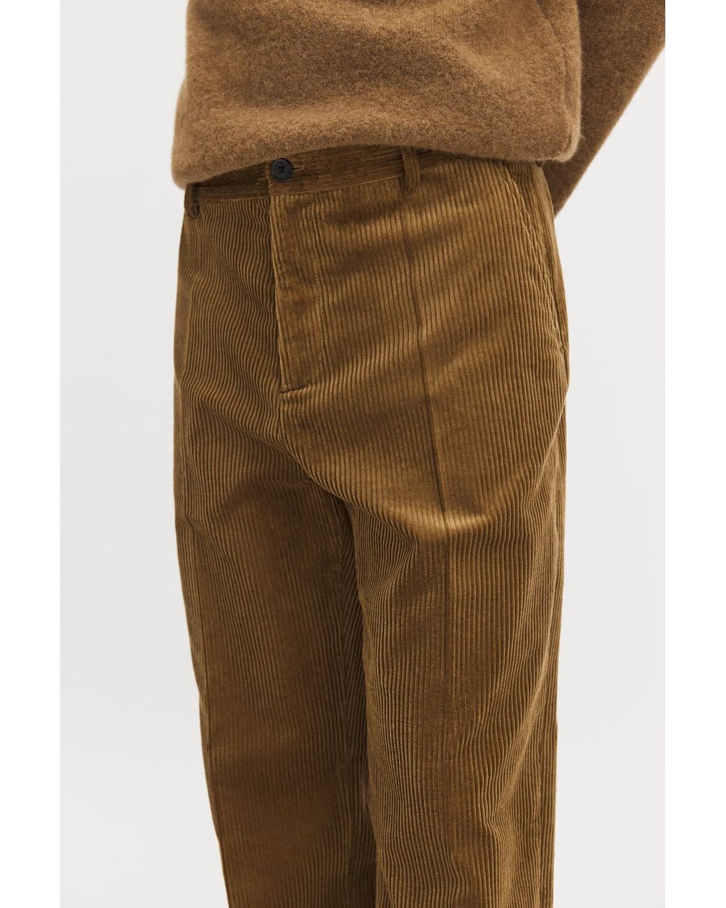 Filippa K Natural Julian Corduroy Chino Trousers for men