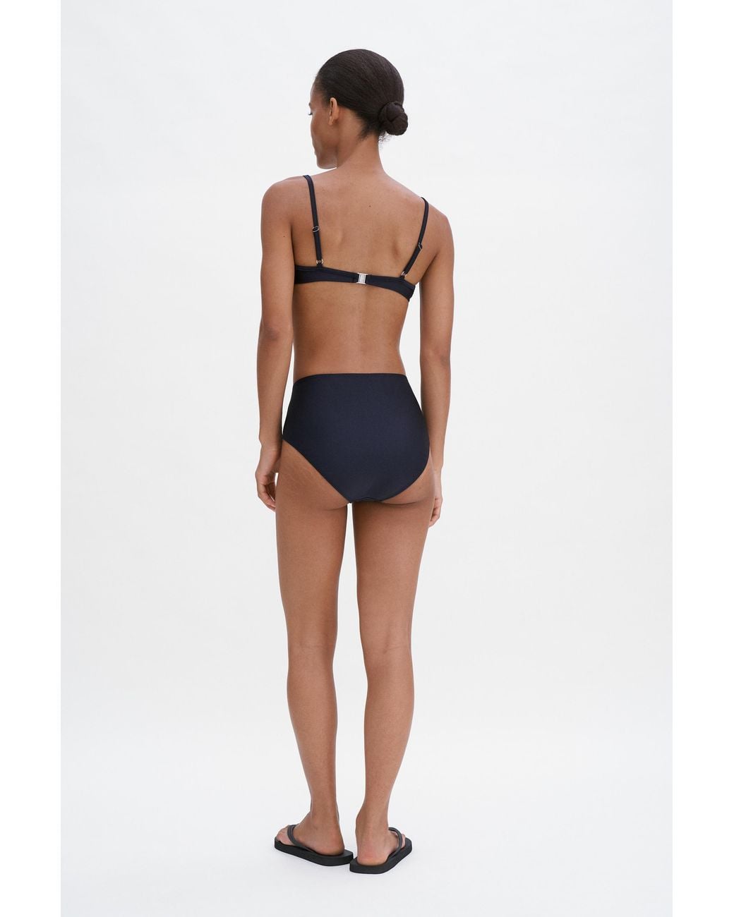 Filippa K Black Underwire Bikini Top