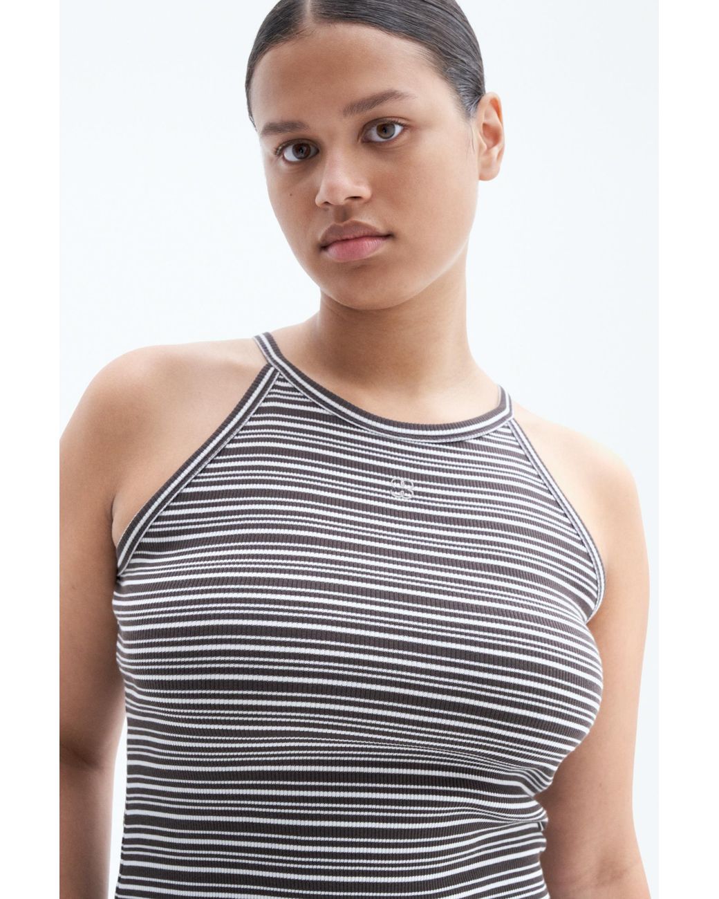 Filippa K Blue Striped Tank
