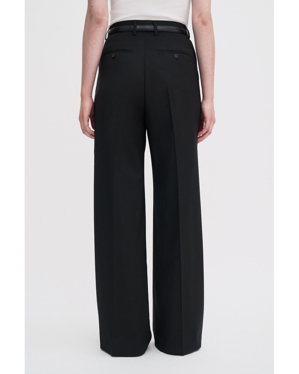 Filippa K Blue Darcey Cool Wool Trouser