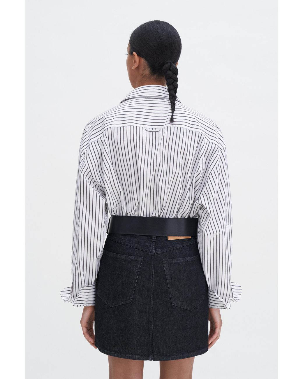 Filippa K Black Patch Pocket Mini Skirt