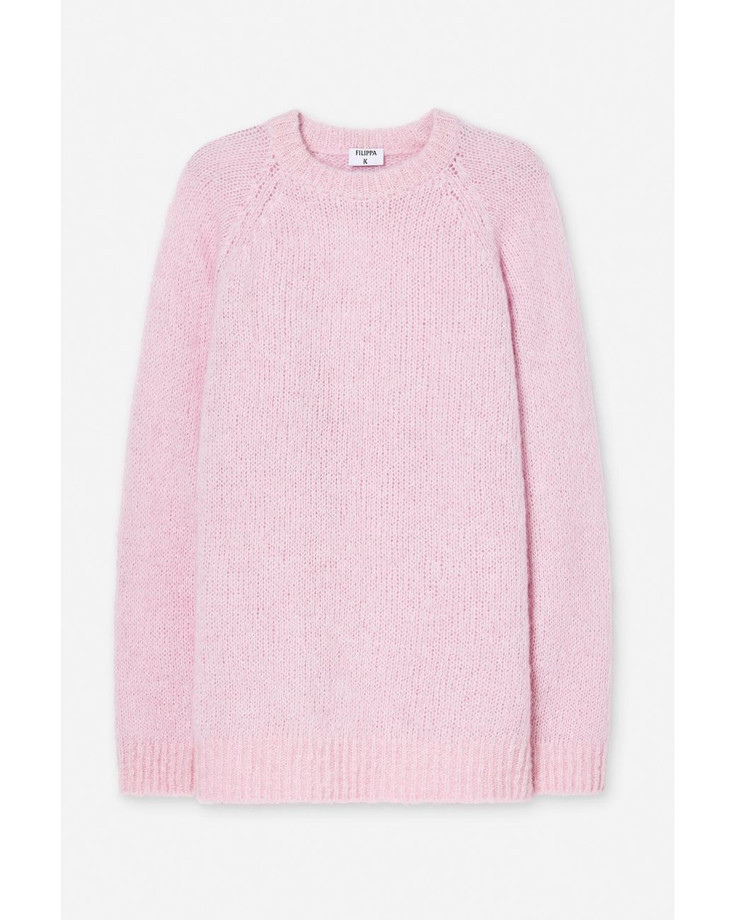 Filippa K Pink Hairy Alpaca Sweater