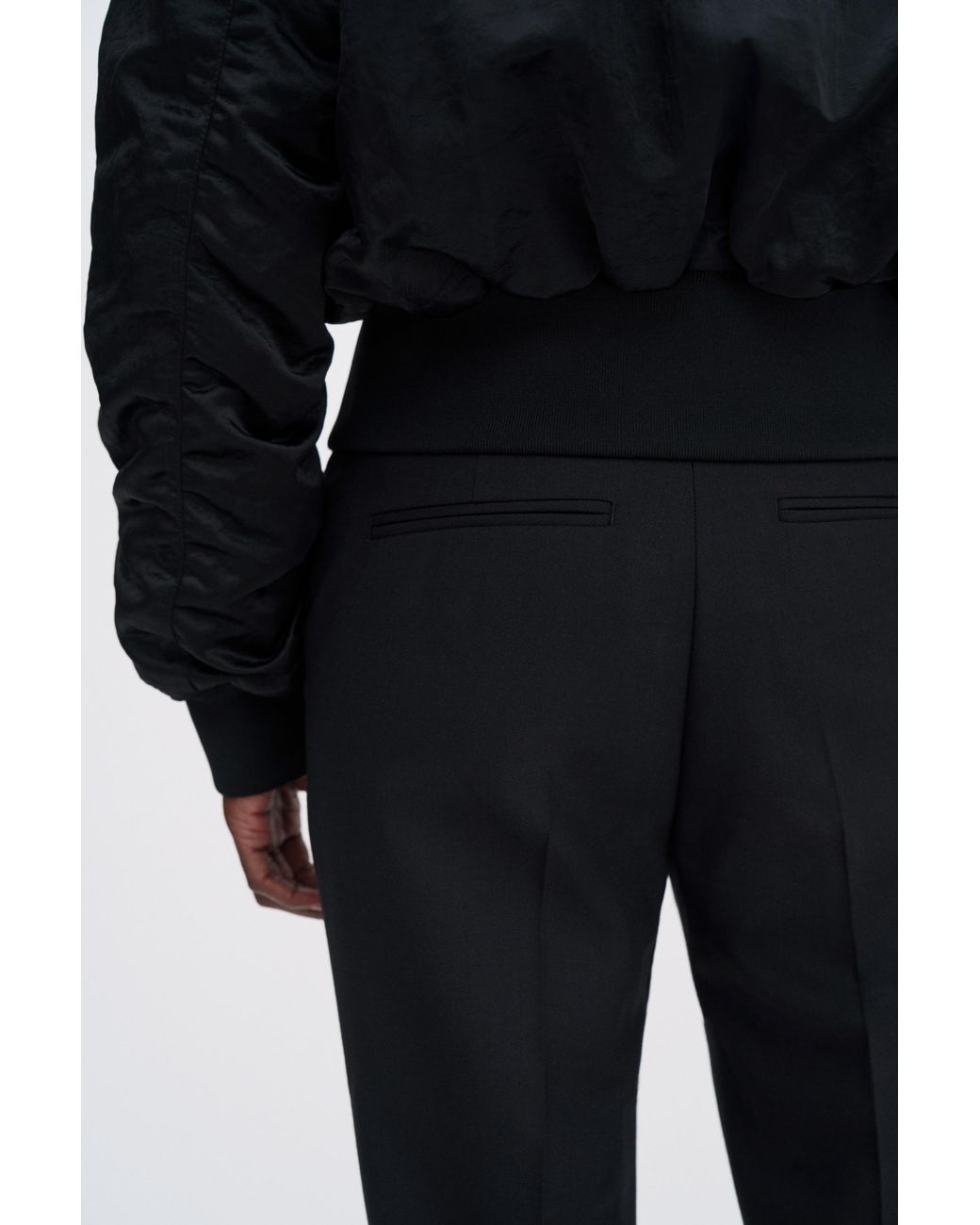 Filippa K Black Emma Slim Trousers