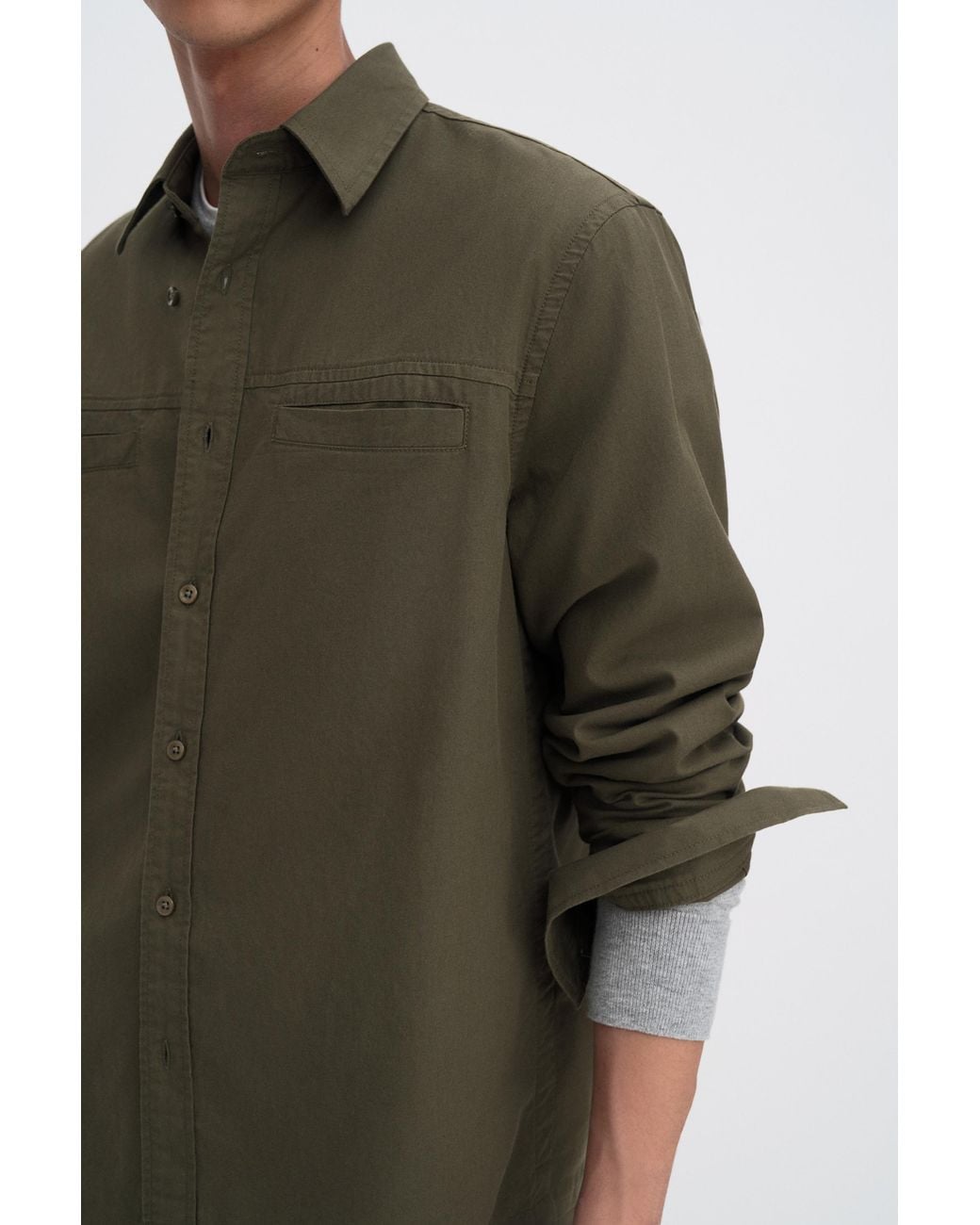Filippa K Green Welt Pocket Shirt for men