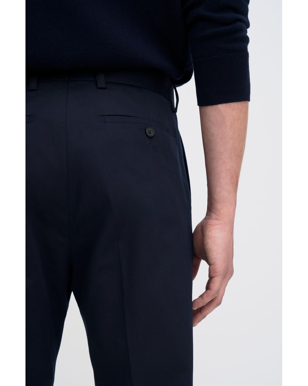 Filippa K Blue Julian Chino Trousers for men