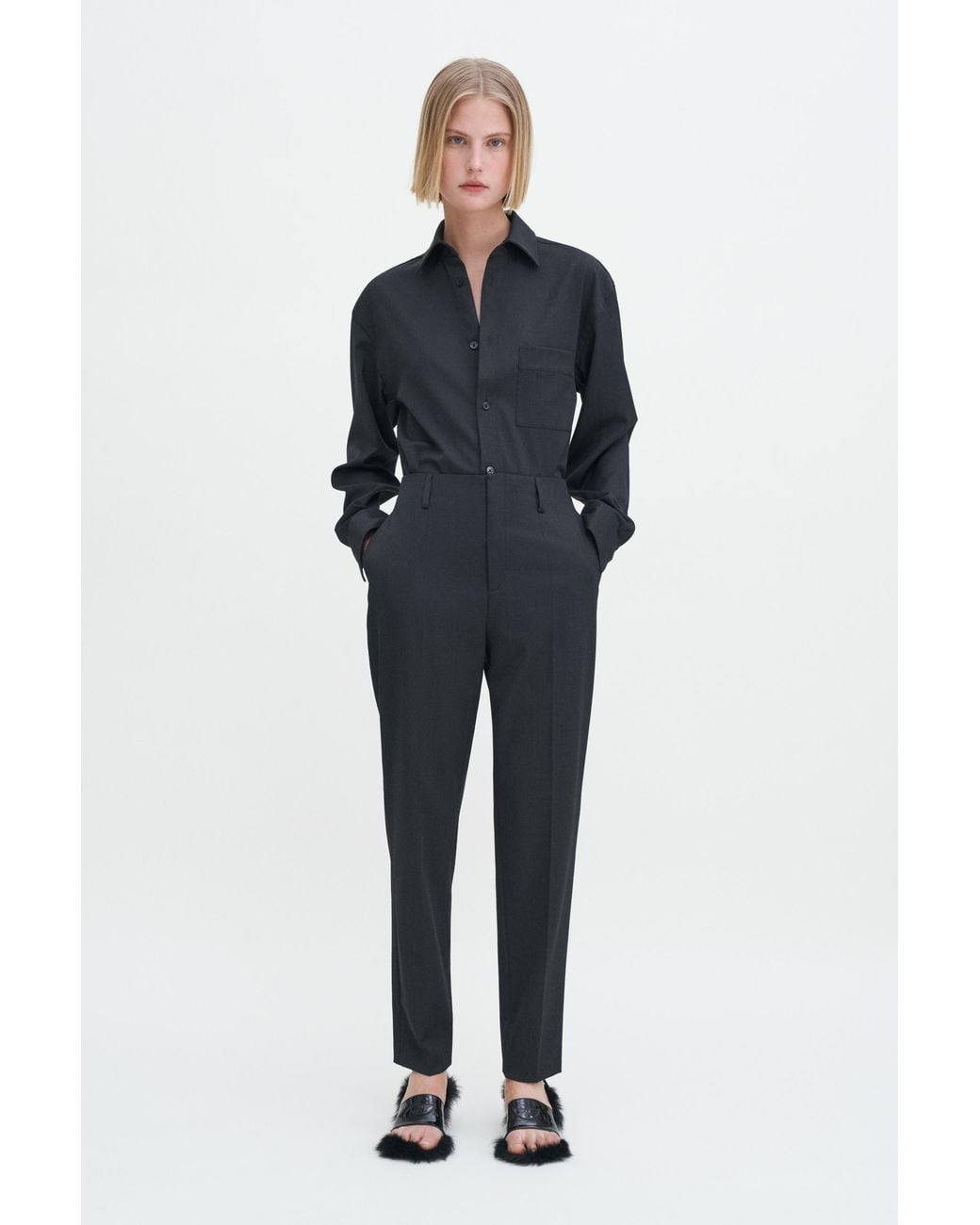 Filippa K Blue Karlie Trousers
