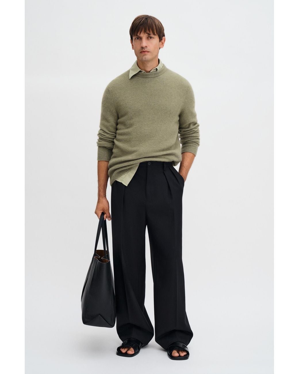 Filippa K Green Yak Sweater for men