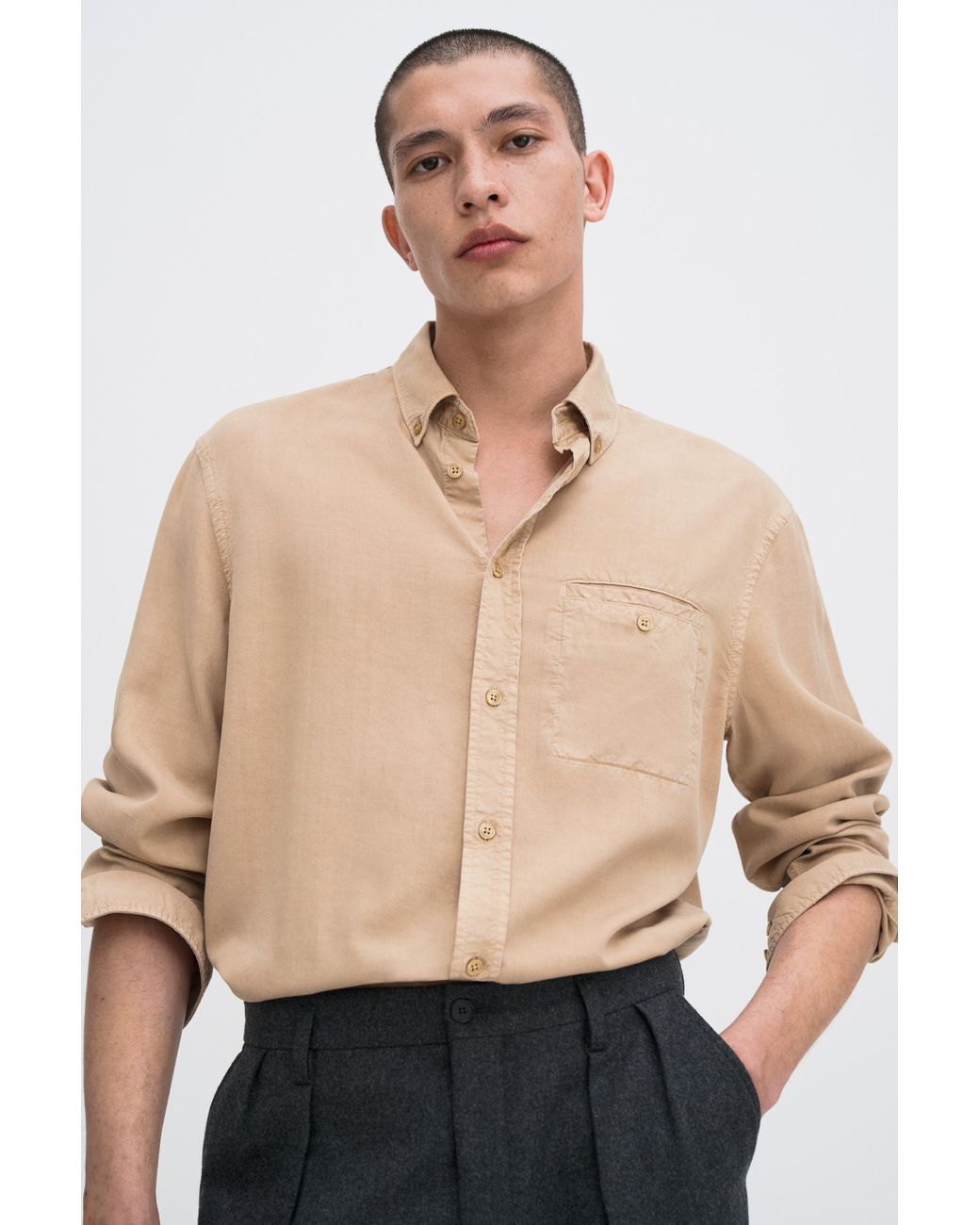 Filippa K Natural Zachary Shirt for men