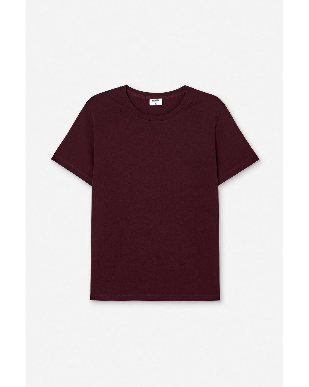 Filippa K Red Stretch Cotton Tee for men