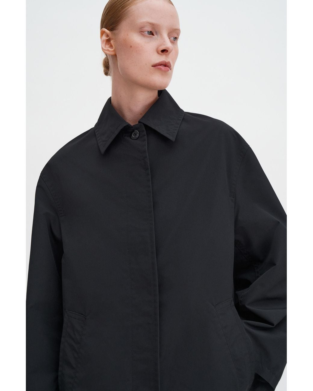Filippa K Blue Cassie Car Coat
